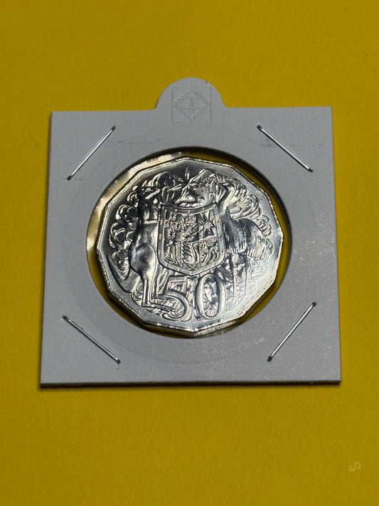 2020 50 Cent Coin - Uncirculated - Low Mintage - 1.08 Million - Comes In 2x2 - New Age Numismatics