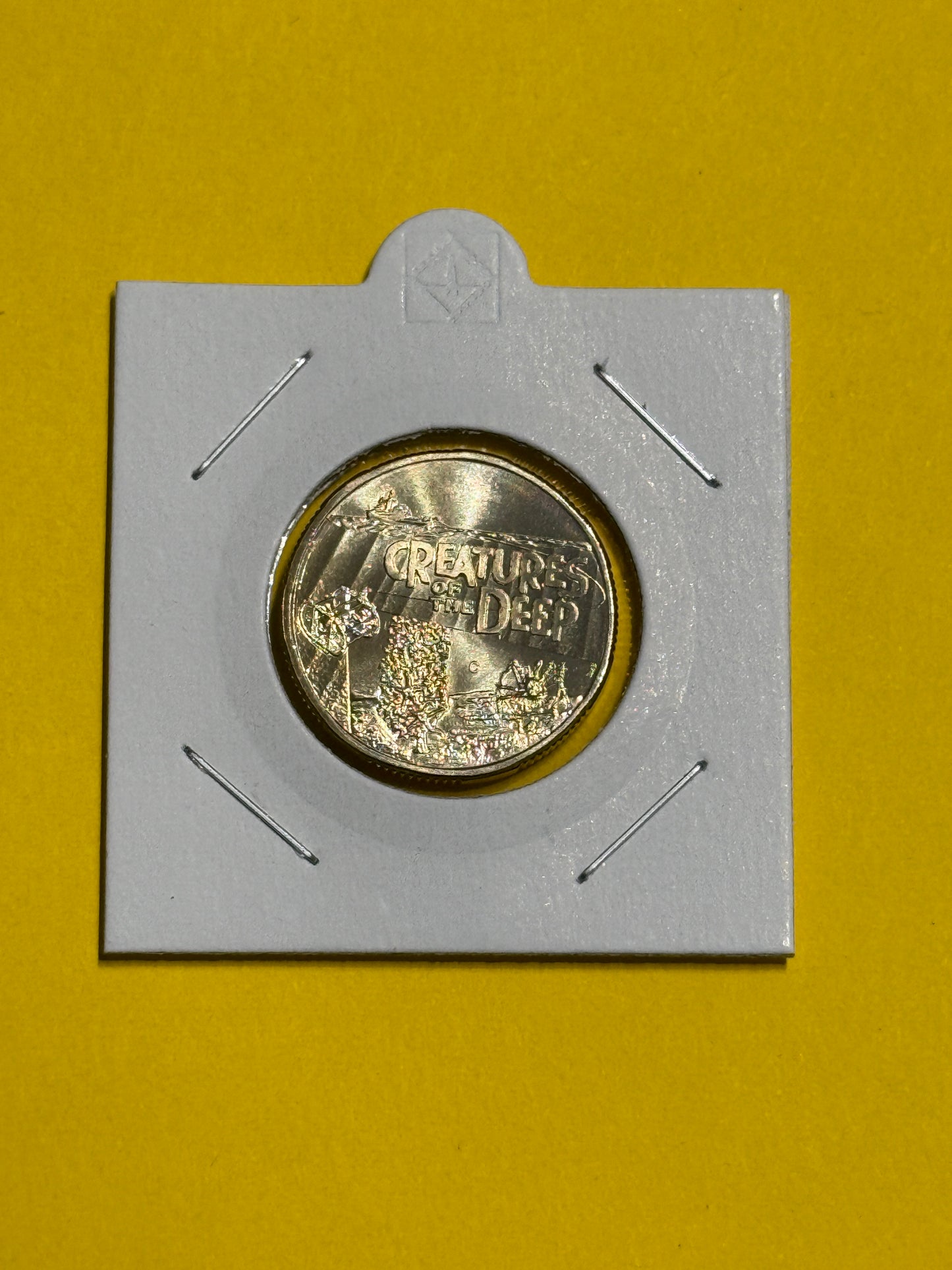 2023 $1 Coin - Creatures of the Deep C Mint - Uncirculated Memorial Obverse - New Age Numismatics