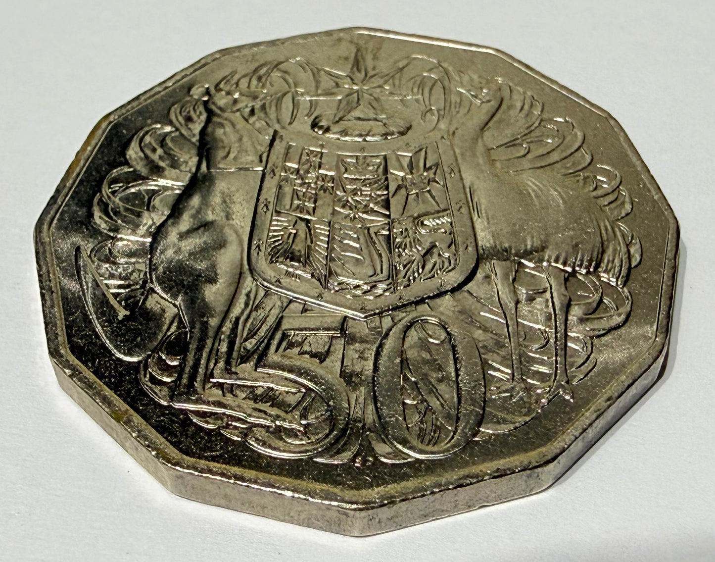 1983 50 Cent Coin - Uncirculated - ex Ram roll - comes in 2x2