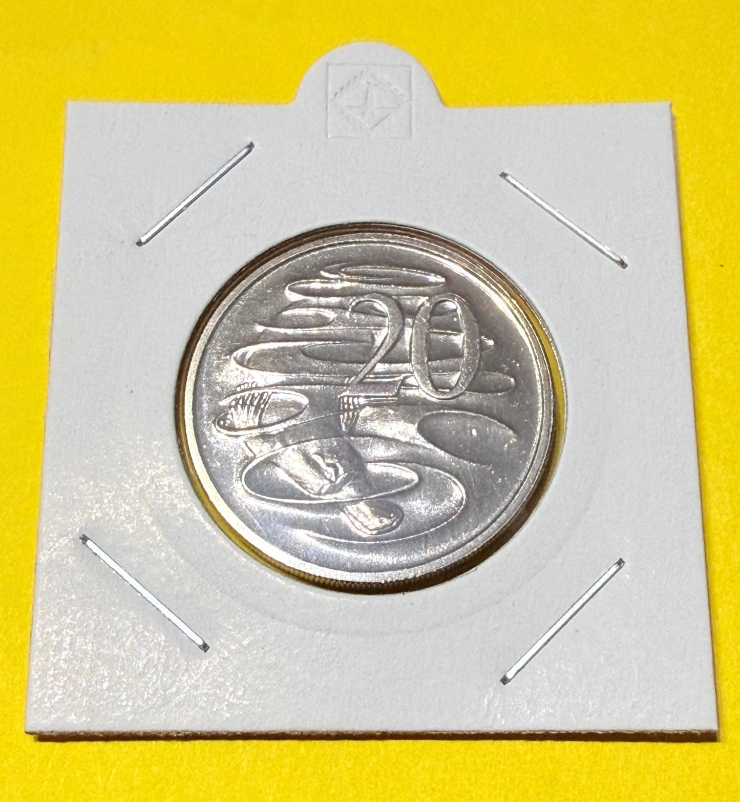 1988 20 Cent Coin - Uncirculated - Mint Set ONLY Coin - comes in 2x2