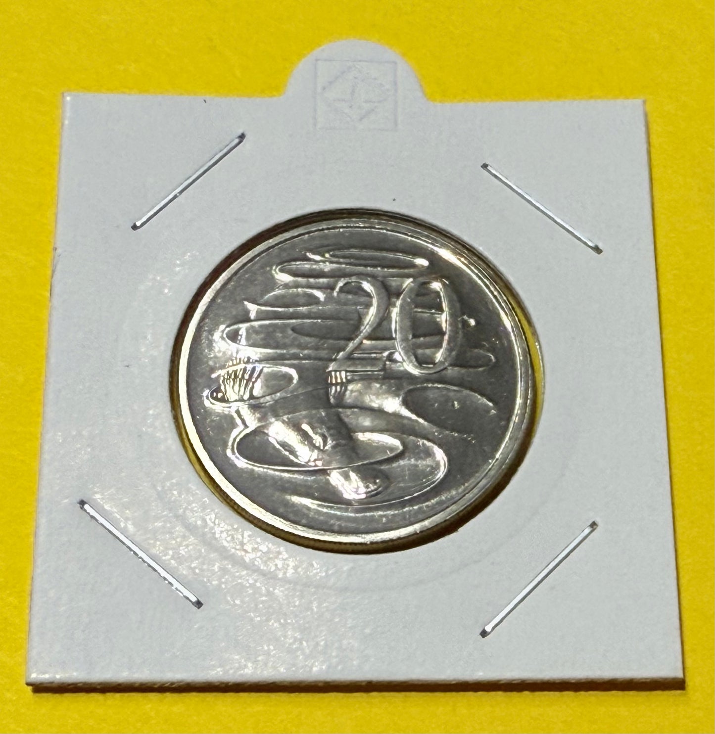 1988 20 Cent Coin - Uncirculated - Mint Set ONLY Coin - comes in 2x2