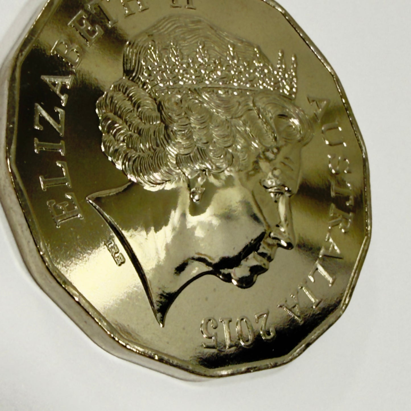 2015 50 Cent Tetra-Decagon - Lunar Year of the Goat GEM Uncirculated in Capsule
