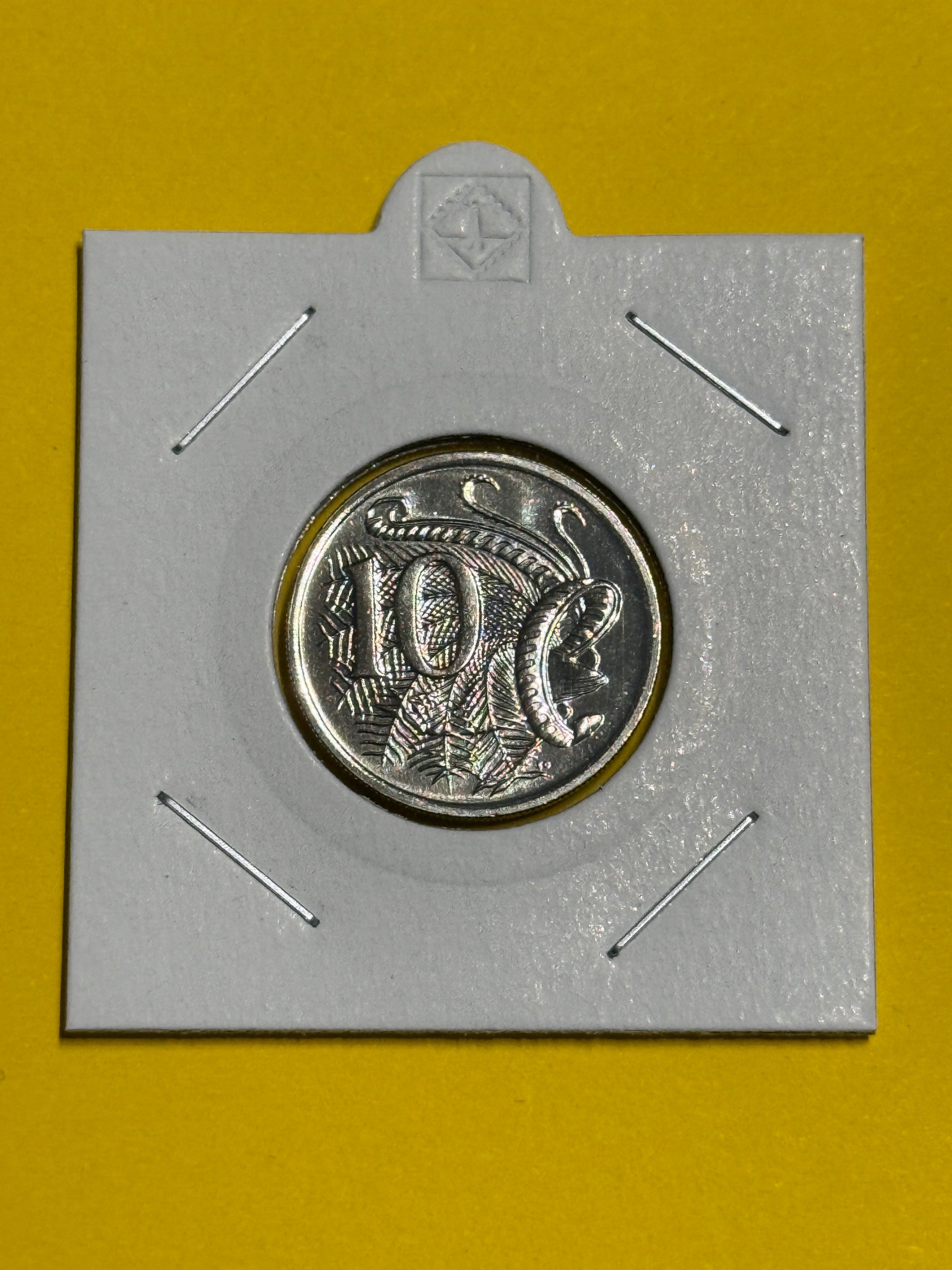 1985 10 Cent Coin - Choice Uncirculated - Ex MINT SET  Low Mintage 2.1 Million - New Age Numismatics