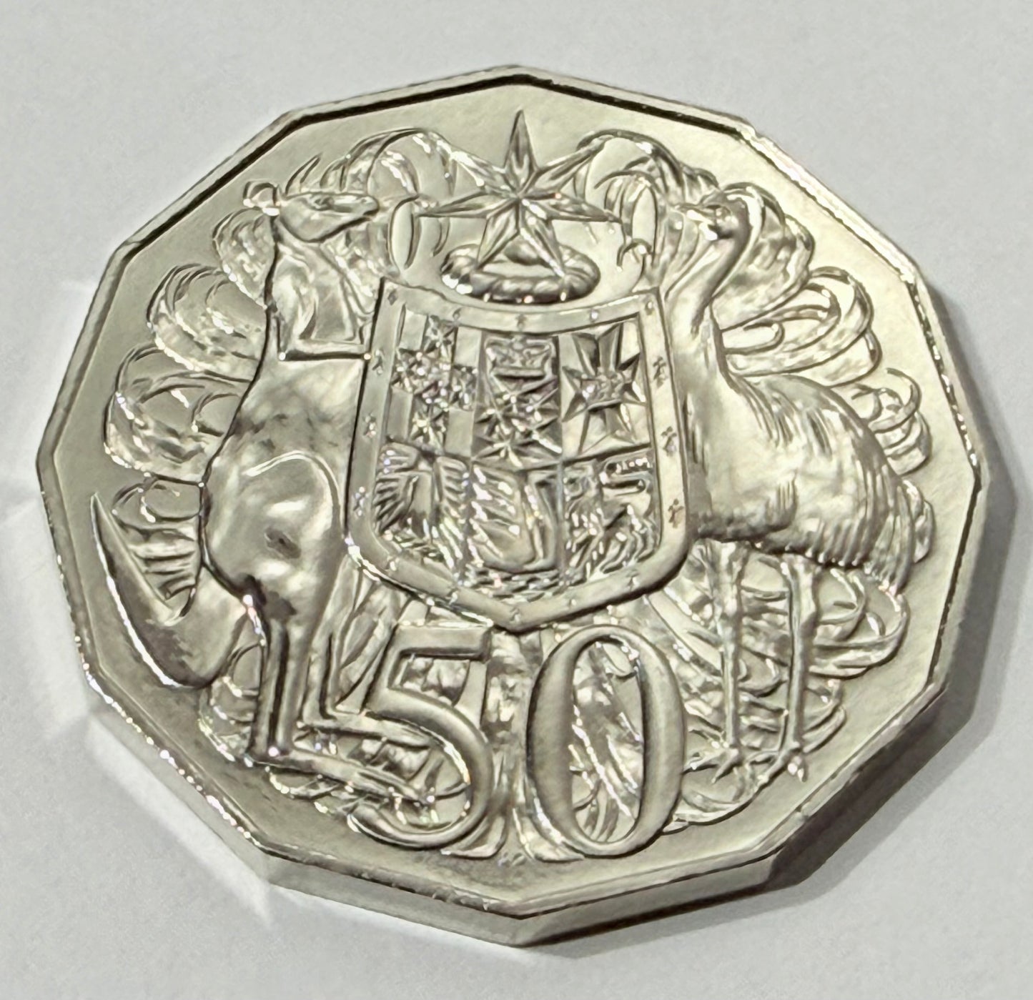 2019 50 Cent Coin - Choice Uncirculated - IRB Effigy - X Mint set - comes in 2x2