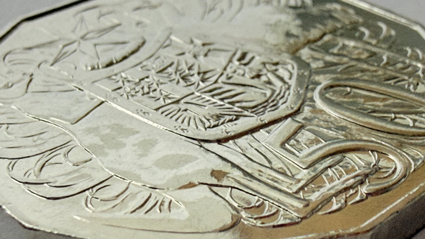 2019 50 Cent Coin - Choice Uncirculated - IRB Effigy - X Mint set - comes in 2x2