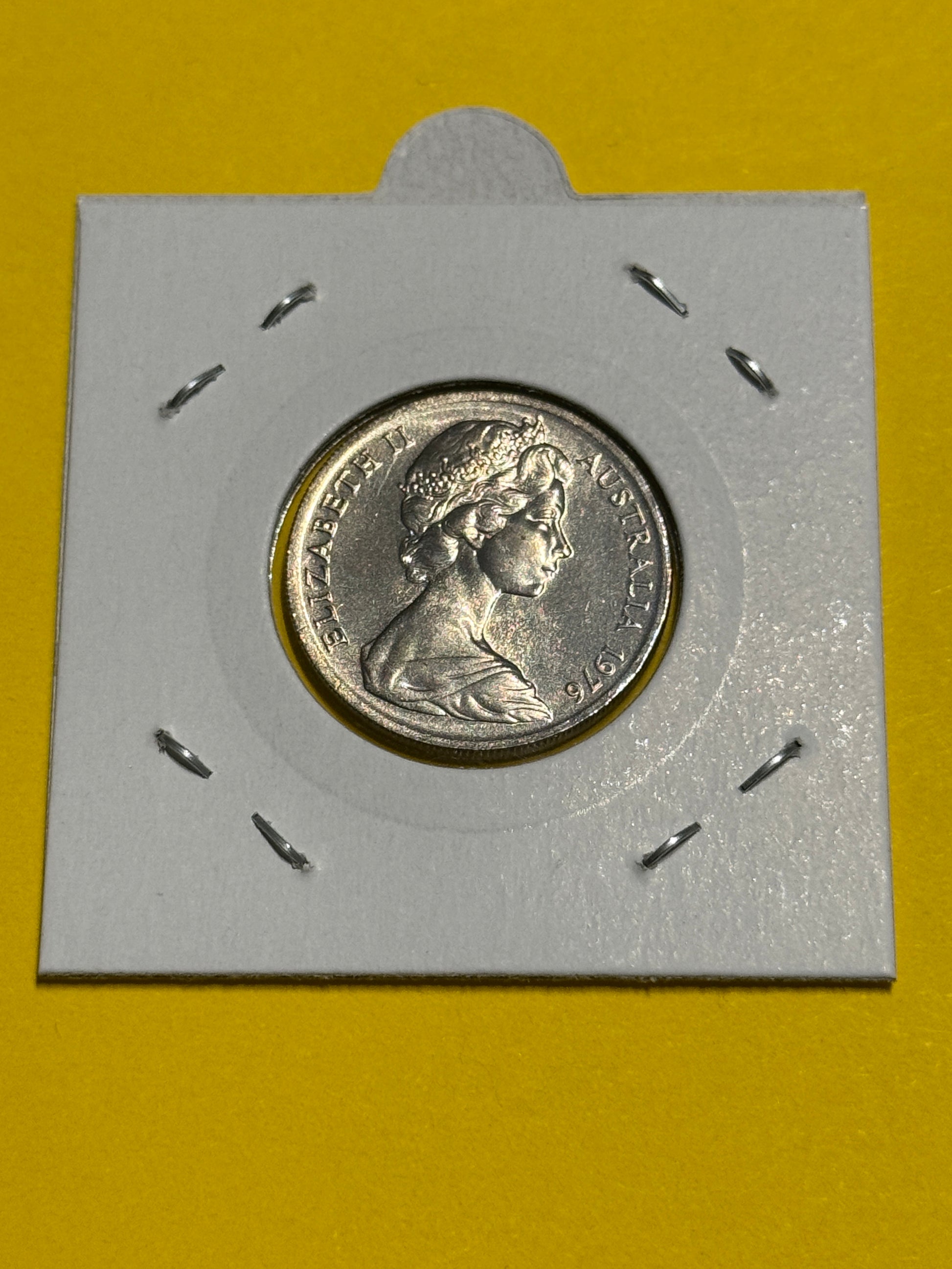 1976 10 Cent Coin - Uncirculated - Ten Cent - comes in 2x2 - New Age Numismatics