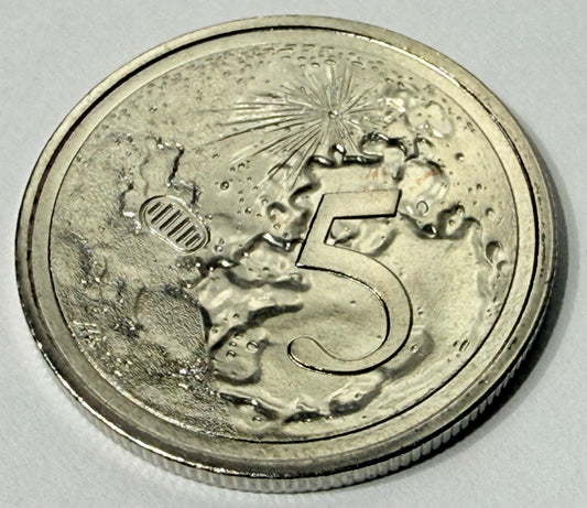 2019 5 Cent Coin - Moon Landing - Choice Uncirculated - X mint set - in 2x2