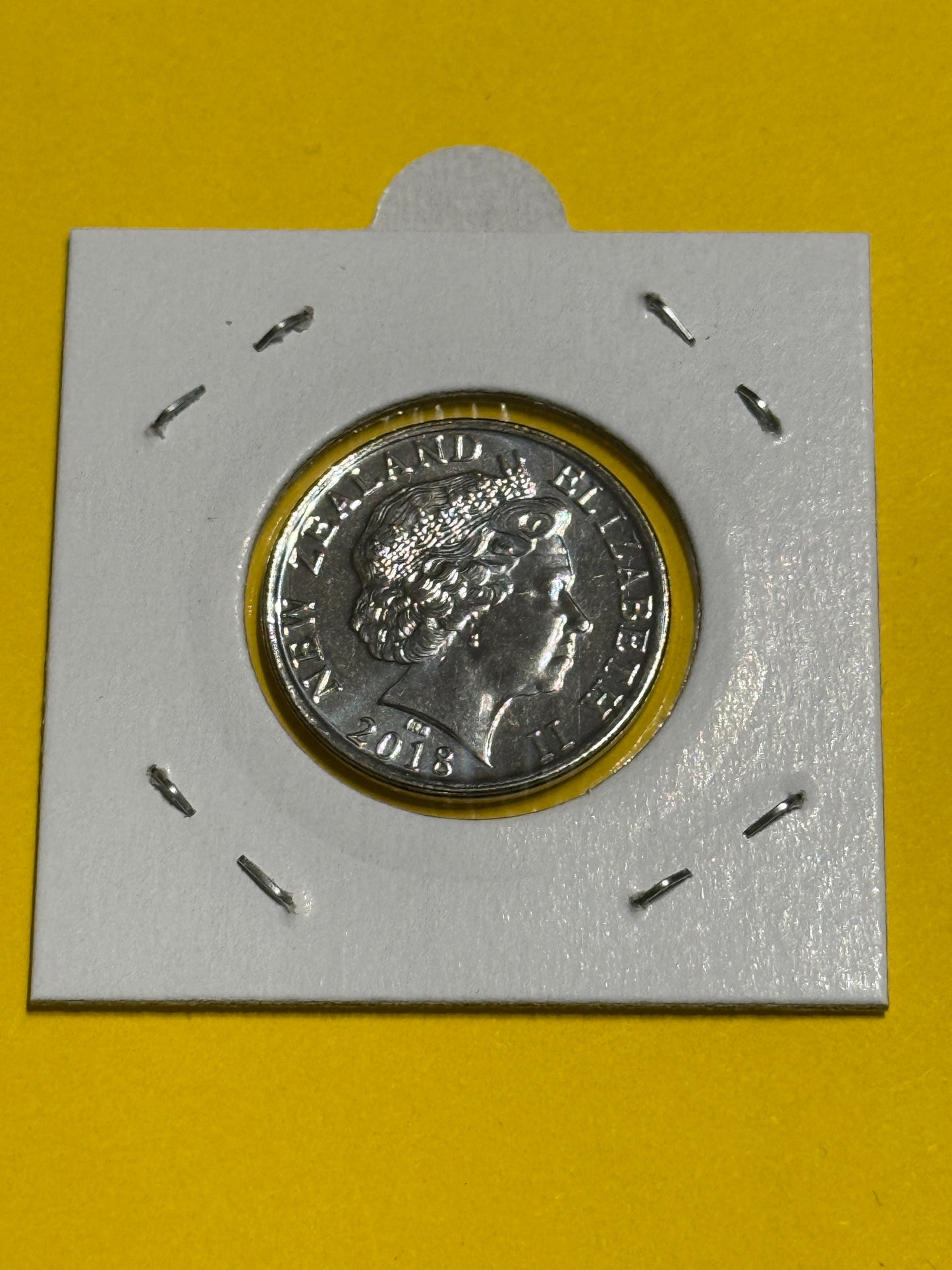 2018 New Zealand 50 Cent - Armistice Coin Coloured - Uncirculated - in 2x2 - New Age Numismatics