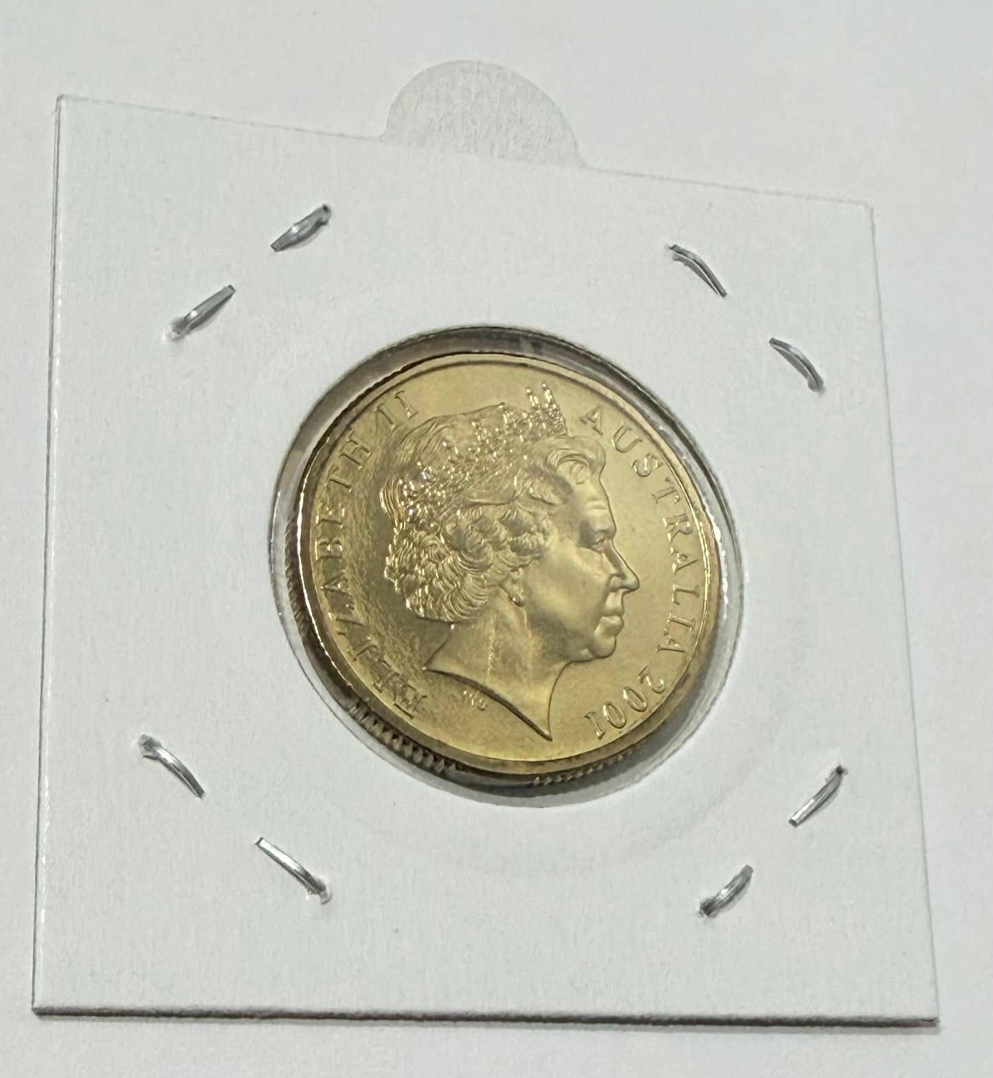 2001 $1 Centenary of Federation Coin - Choice Uncirculated - ex mint set -in 2x2