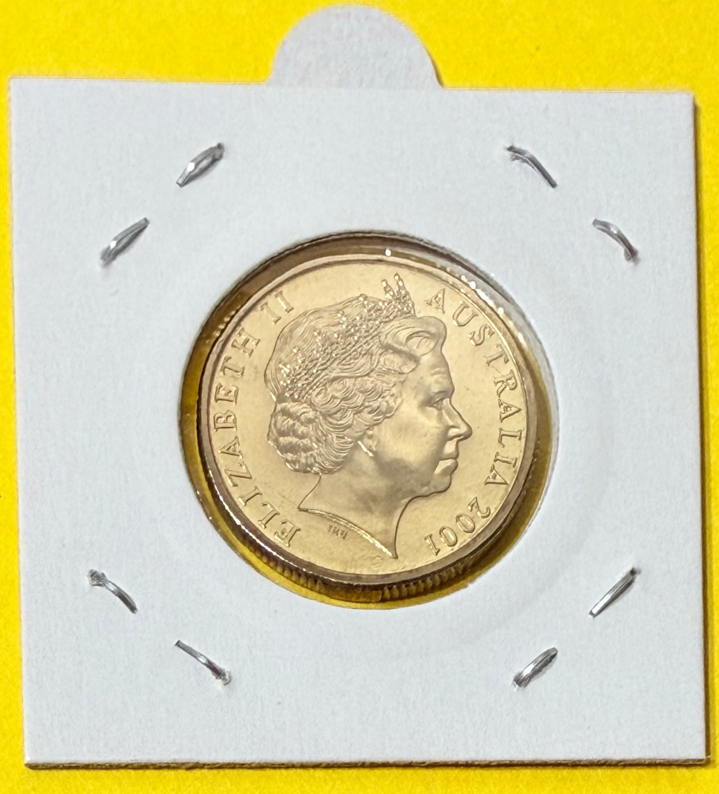 2001 $1 Centenary of Federation Coin - Choice Uncirculated - ex mint set -in 2x2