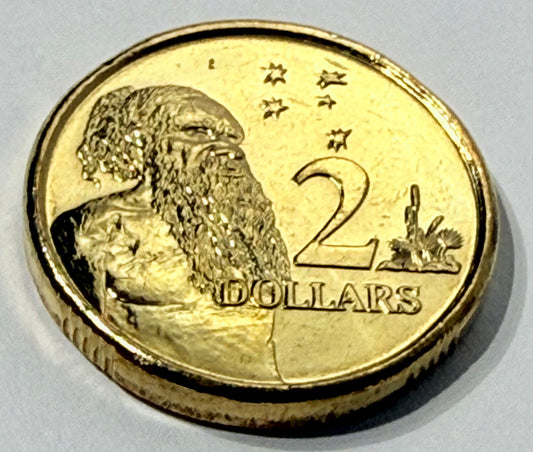 2019 $2 Coin - JC Effigy - Uncirculated - Low Mintage 2.0 Million - Comes In 2x2