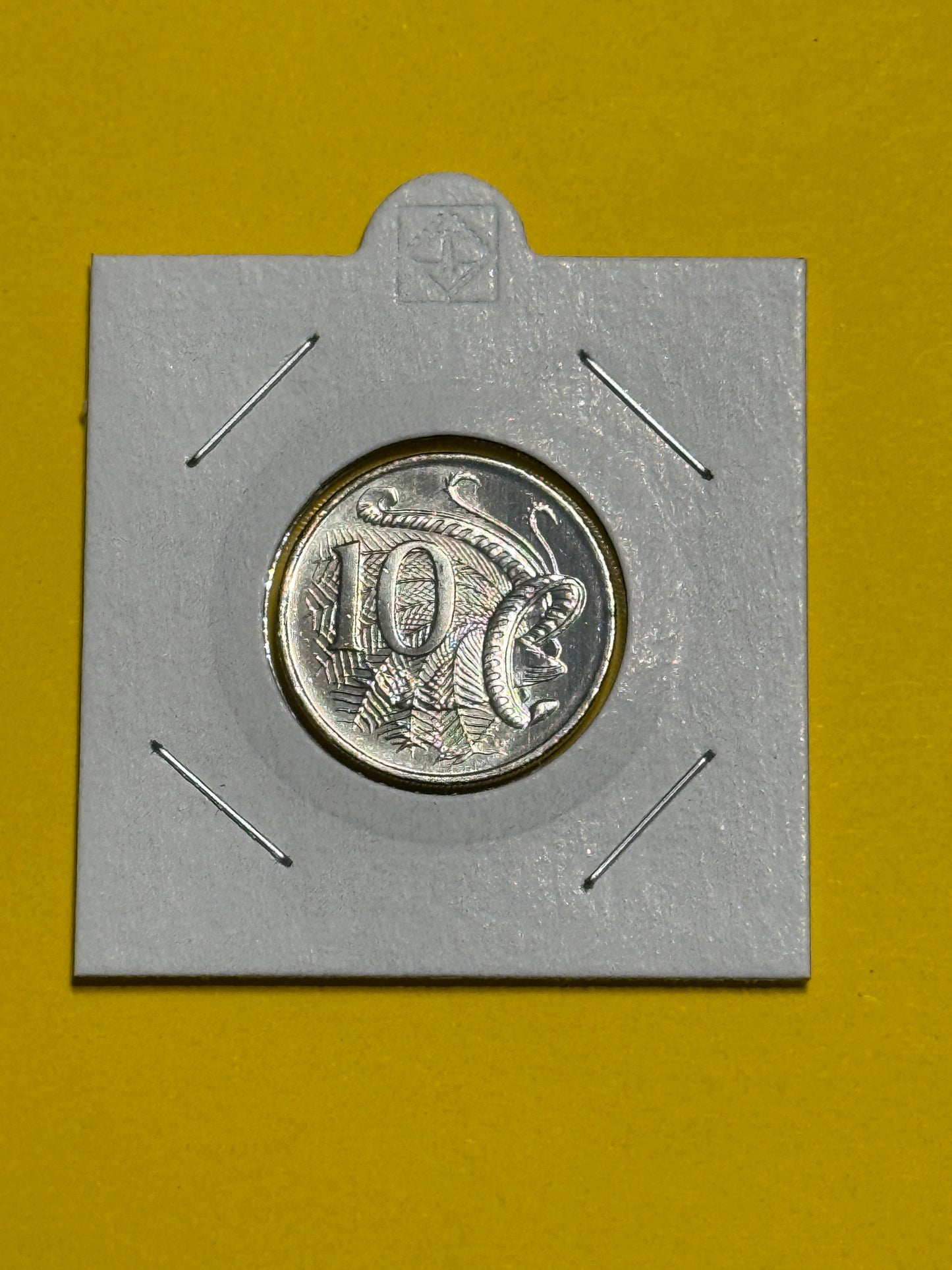 2018 10 Cent Coin - Uncirculated - Low Mintage 3.253 million - comes in 2x2 - New Age Numismatics