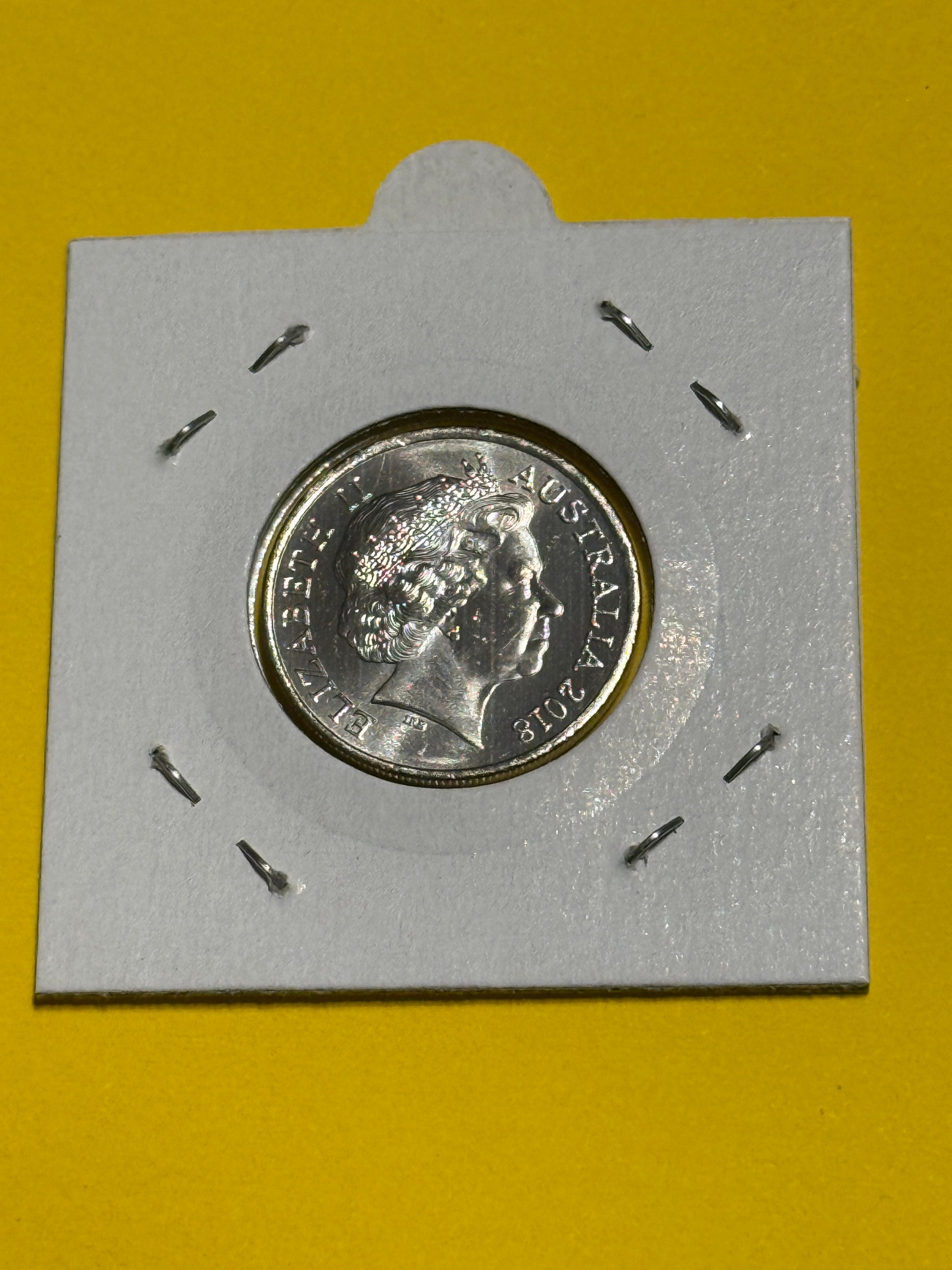 2018 10 Cent Coin - Uncirculated - Low Mintage 3.253 million - comes in 2x2 - New Age Numismatics