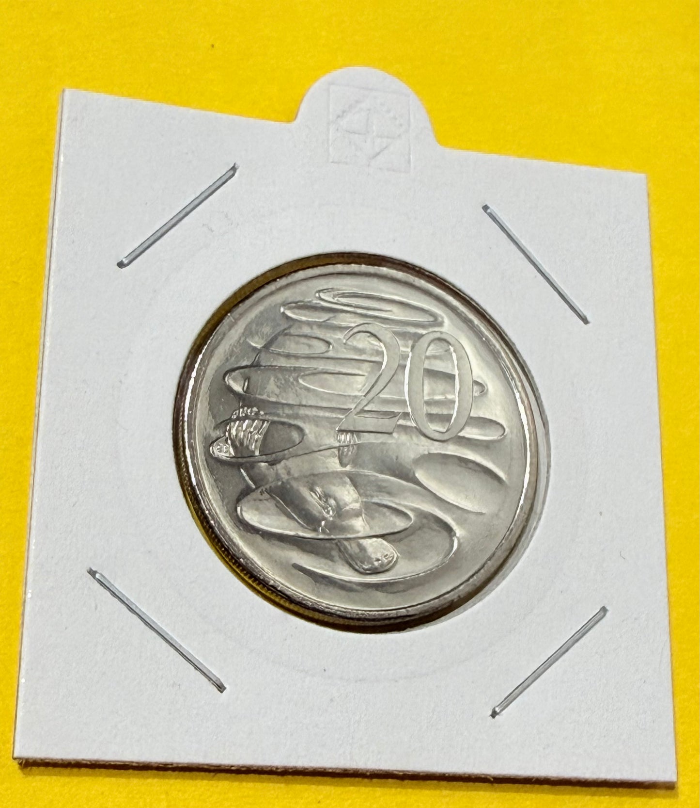 2019 IRB 20 Cent Coin - Uncirculated - 4th Effigy - comes in 2x2