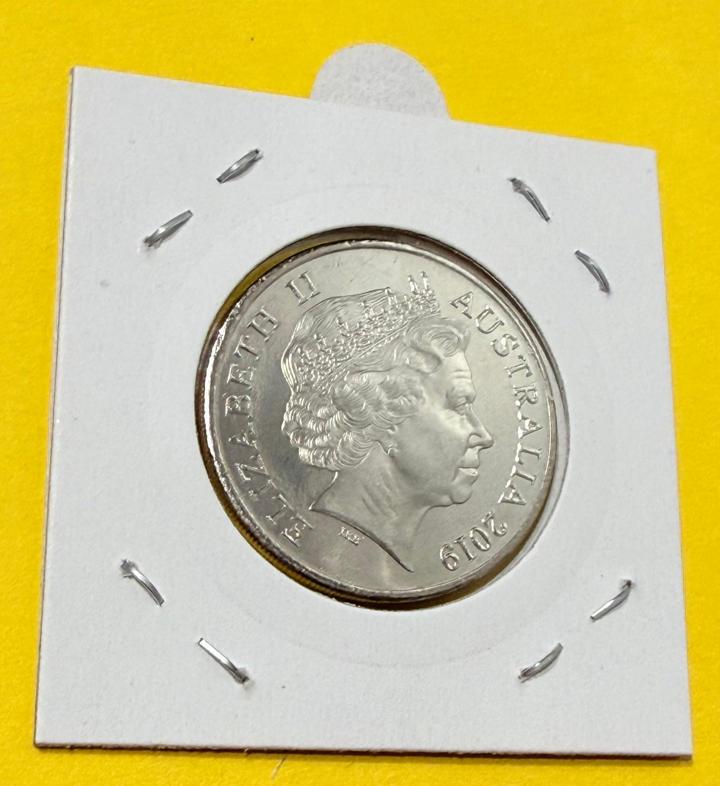 2019 IRB 20 Cent Coin - Uncirculated - 4th Effigy - comes in 2x2