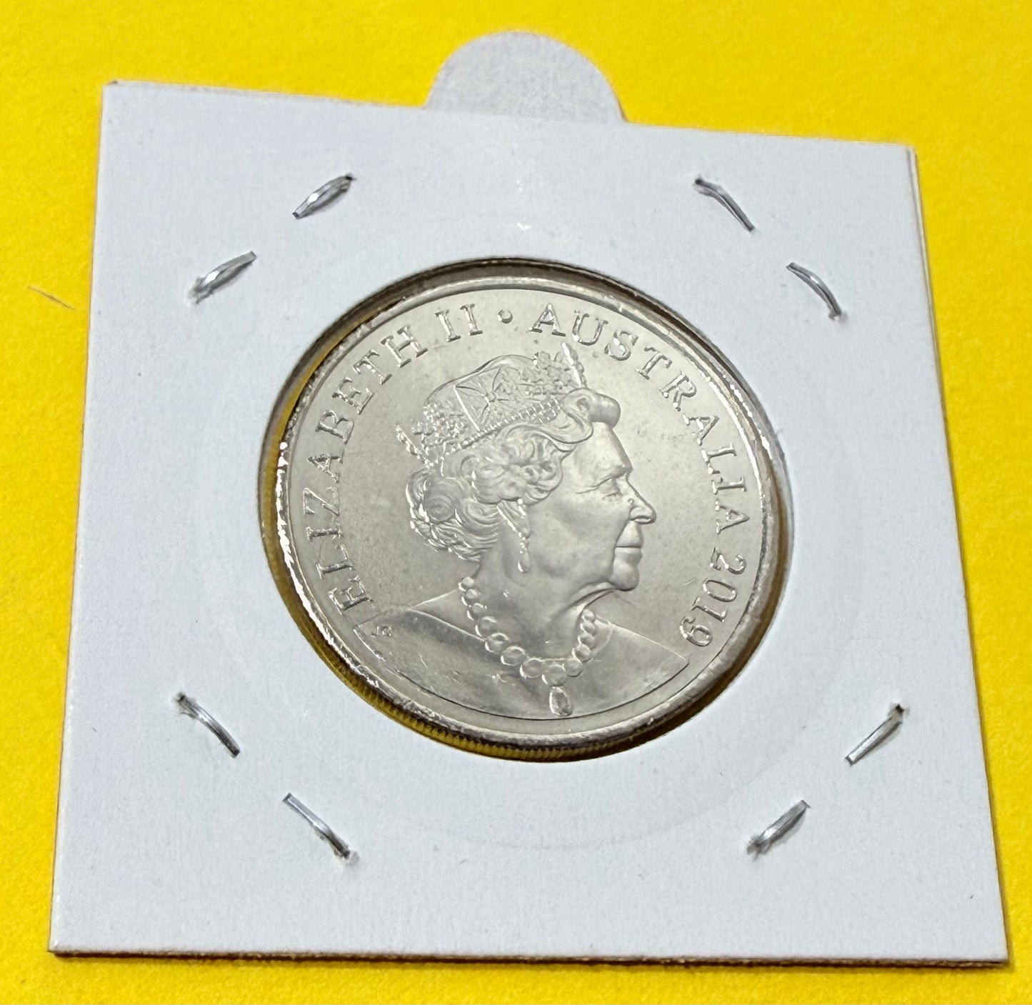 2019 20 Cent Coin  JC - Uncirculated - Low Mintage  2m - comes in 2x2