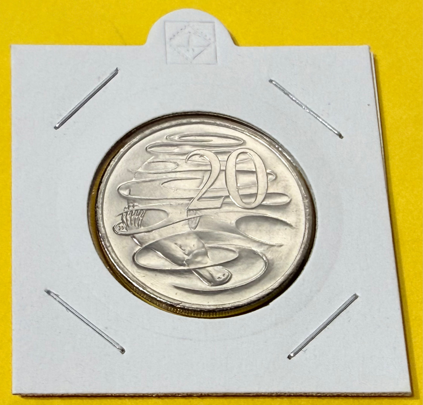 2019 20 Cent Coin  JC - Uncirculated - Low Mintage  2m - comes in 2x2