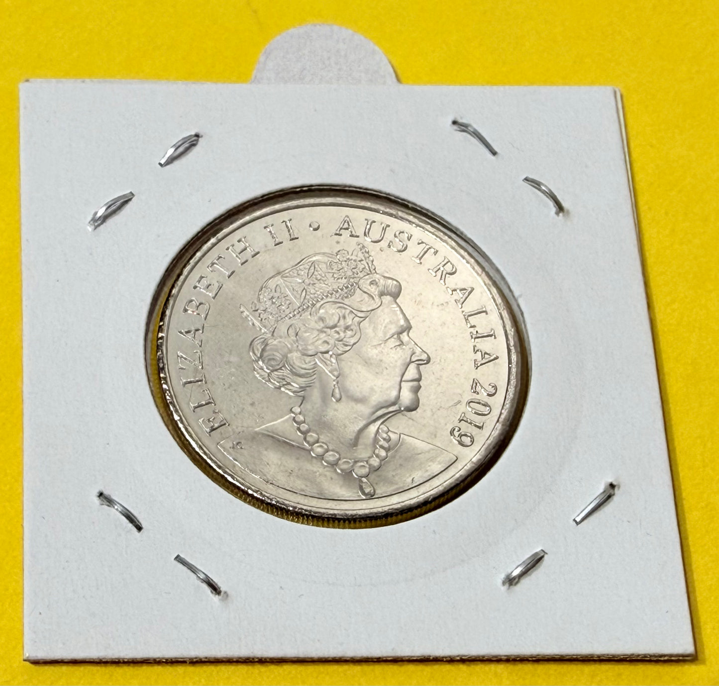 2019 20 Cent Coin  JC - Uncirculated - Low Mintage  2m - comes in 2x2