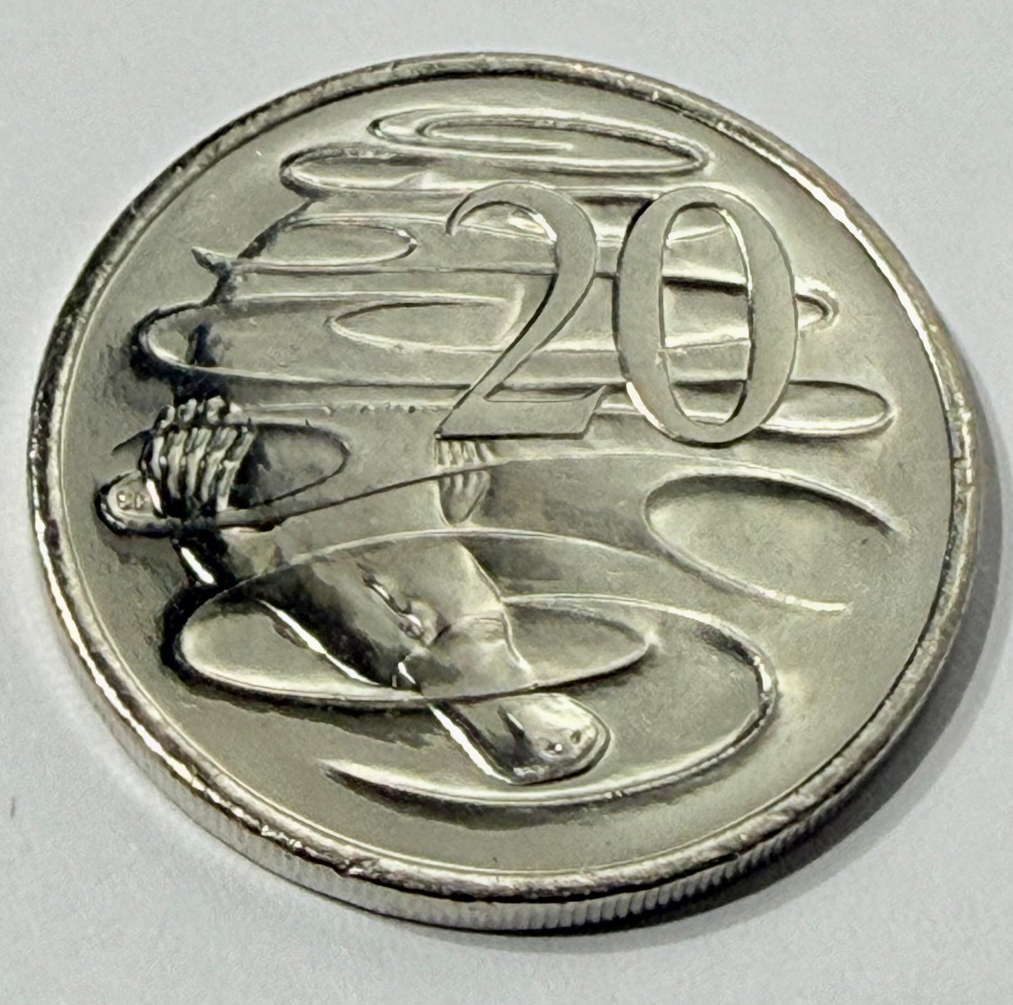 2019 20 Cent Coin  JC - Uncirculated - Low Mintage  2m - comes in 2x2