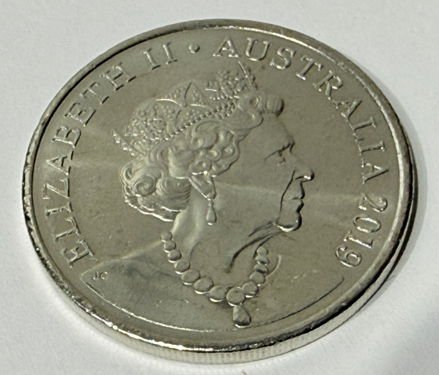 2019 20 Cent Coin  JC - Uncirculated - Low Mintage  2m - comes in 2x2