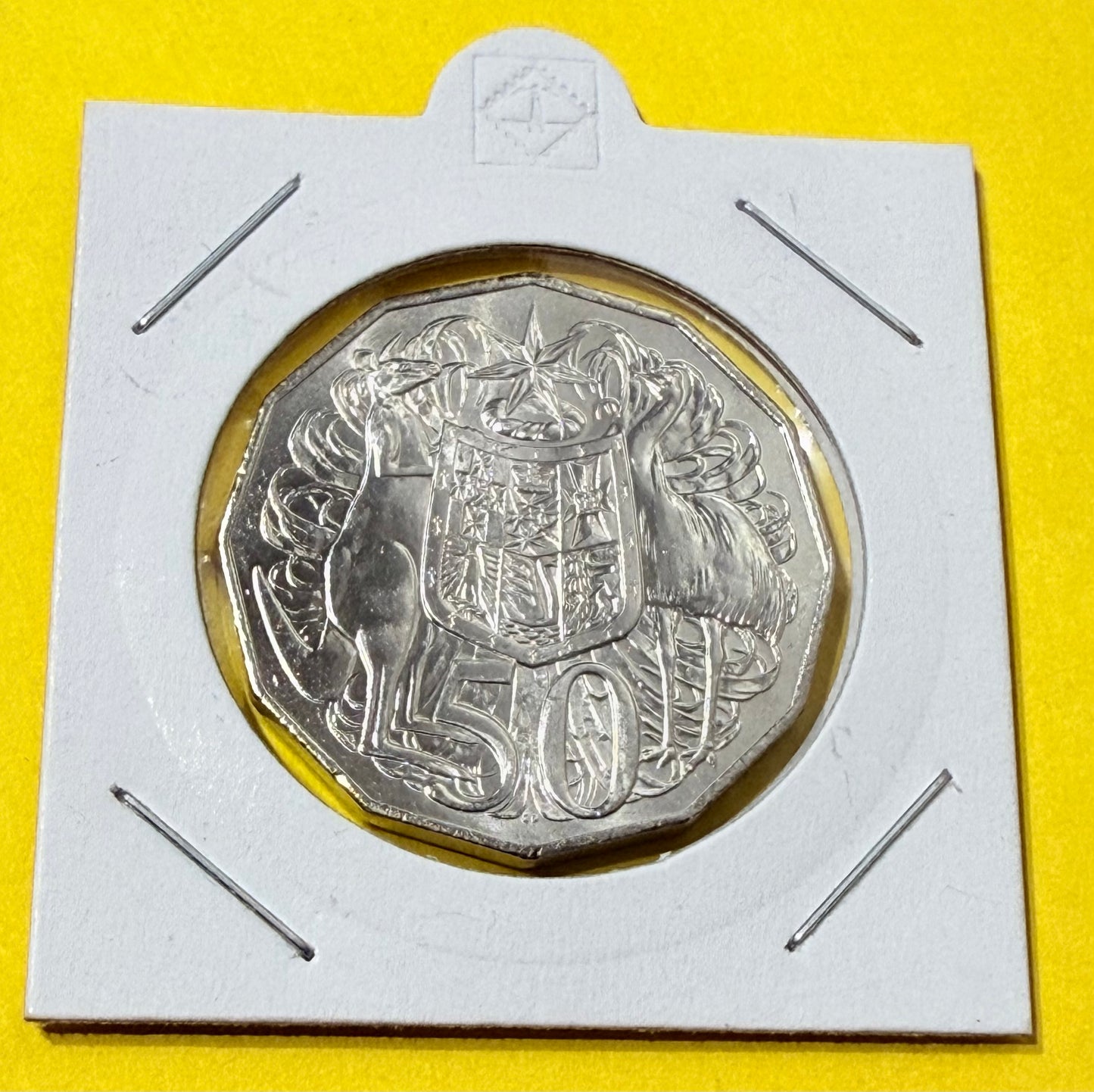 2024 50 Cent Coin - Uncirculated - King Charles Ex Premium Roll - Comes In 2x2