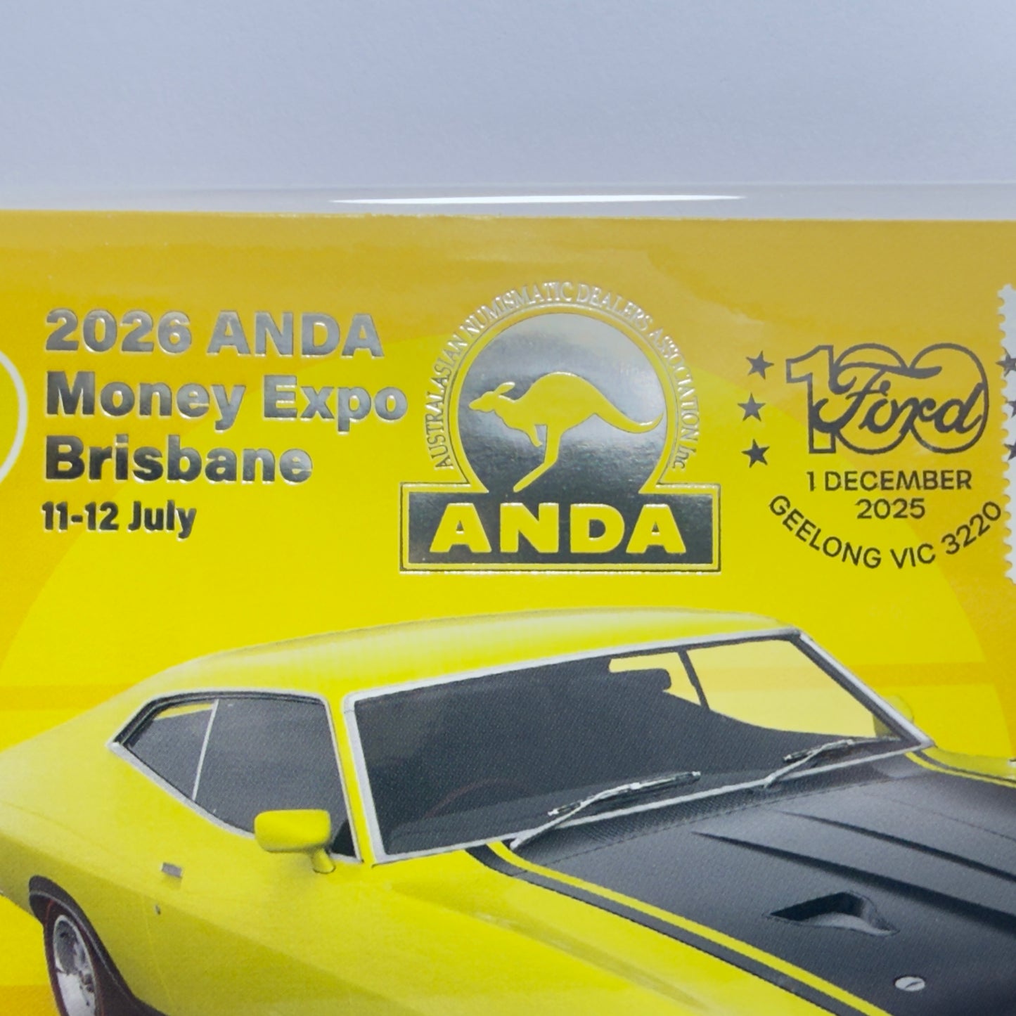 2026 ANDA Money EXPO Brisbane - 1972 XA Ford Falcon PNC - 750 Issued