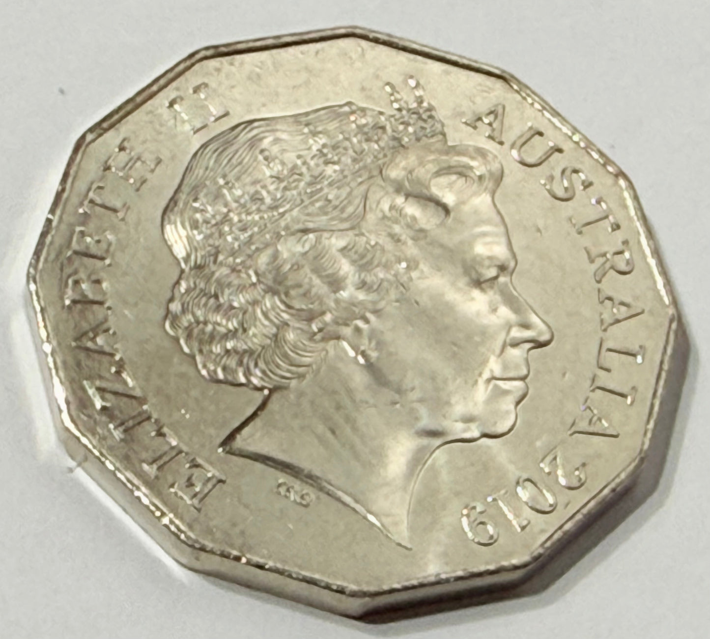 2019 50 Cent Coin - Uncirculated - Indigenous Languages - comes in 2x2