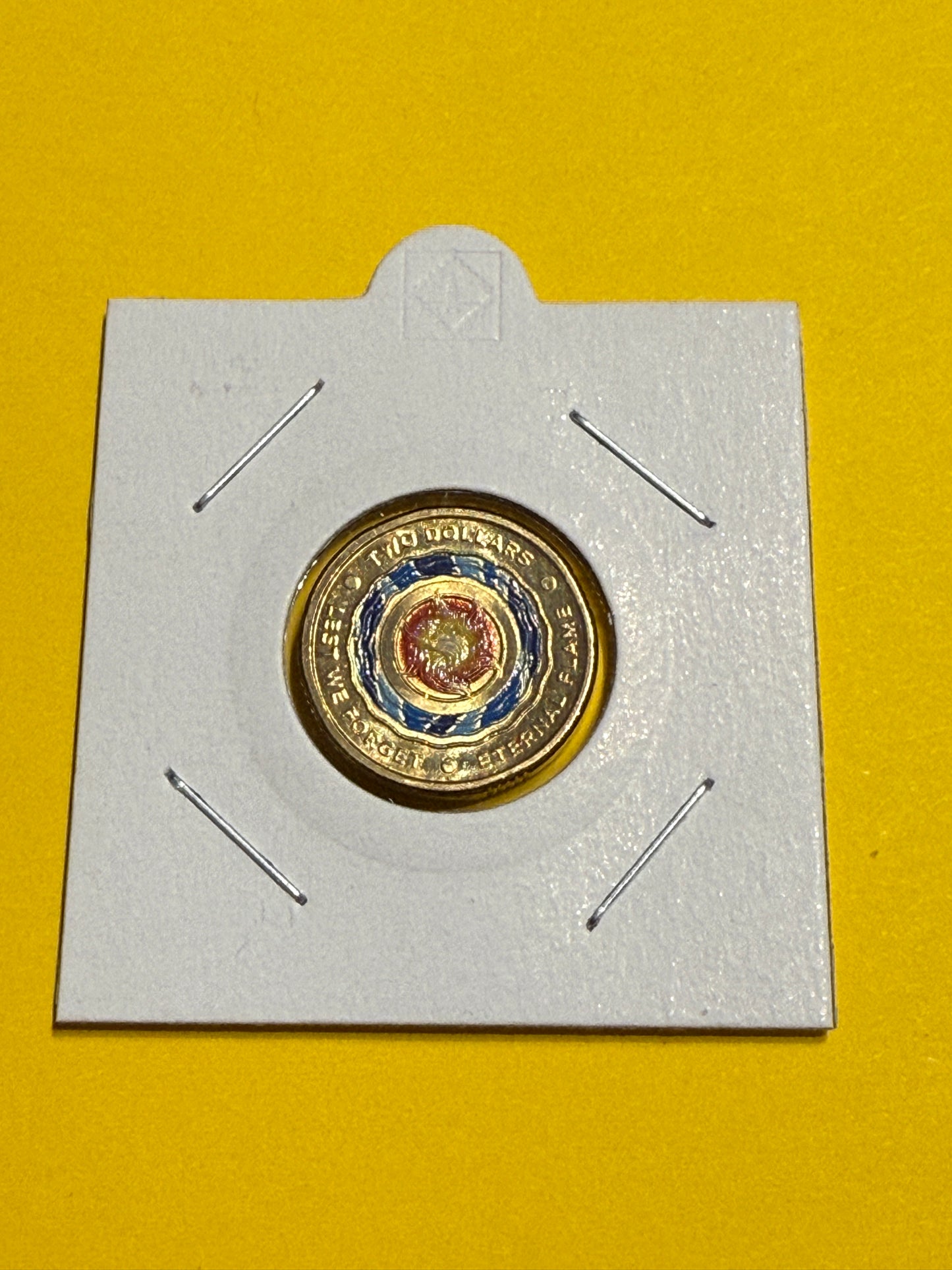 2018 $2 Coin - Uncirculated - Eternal Flame - Lest We Forget - Comes In 2x2 - New Age Numismatics