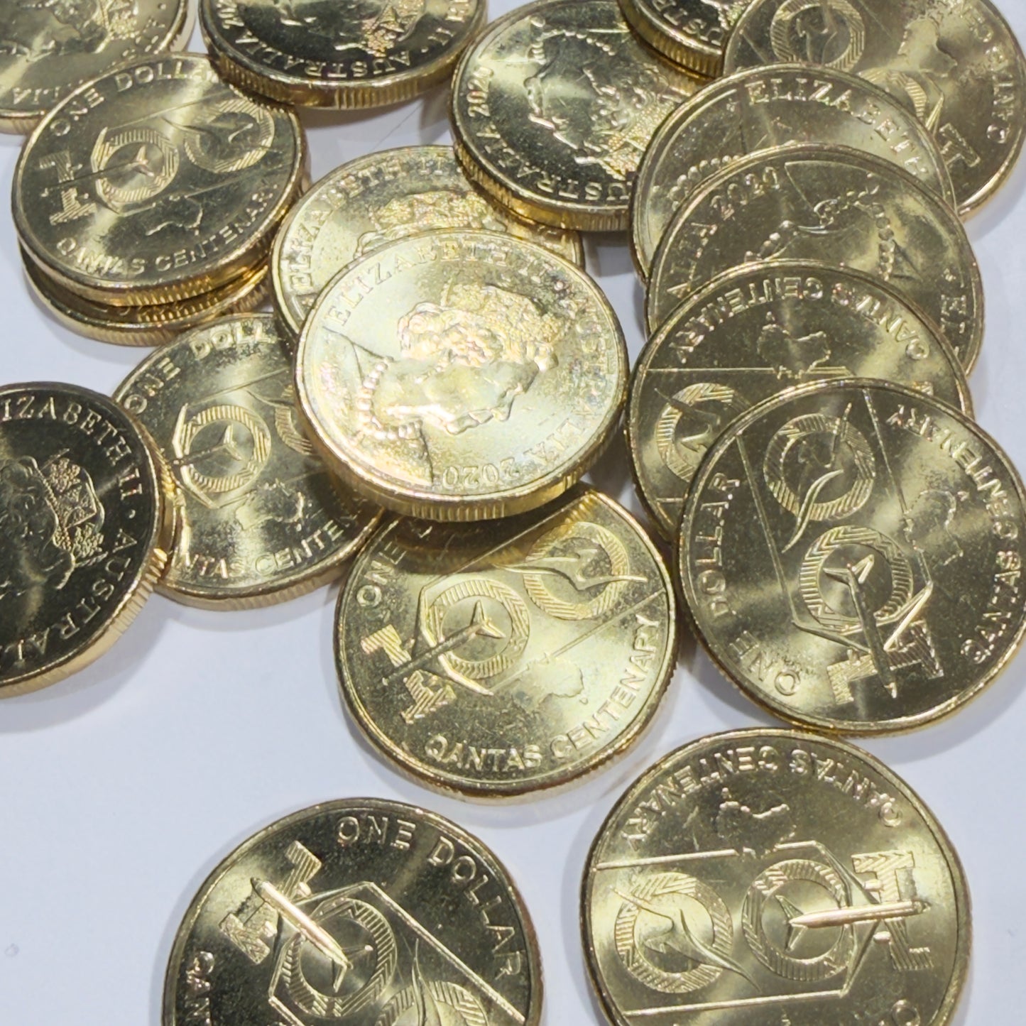 2020 $1 Qantas Coin - Uncirculated - Comes In 2x2