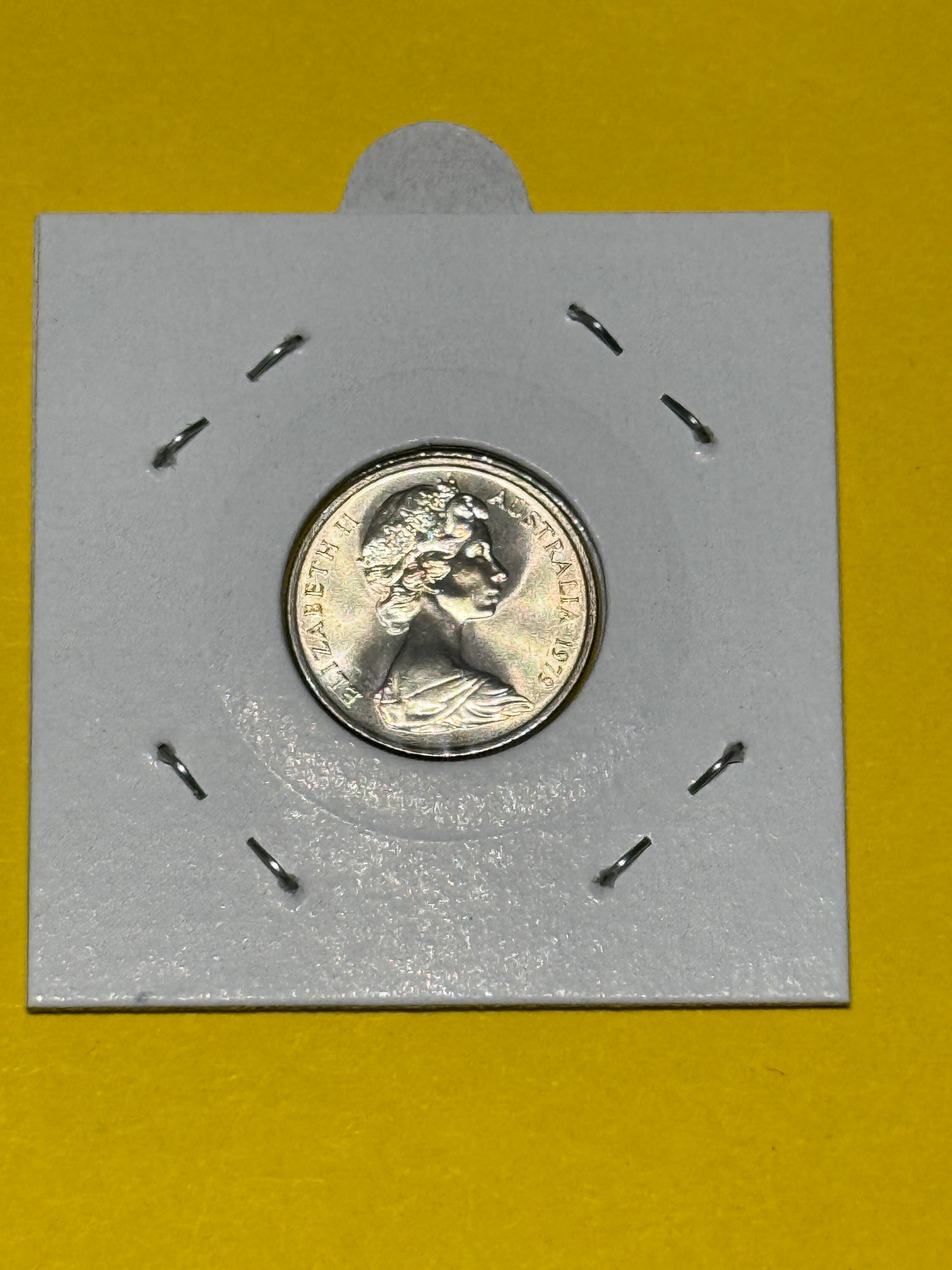 1979 5 Cent Coin - Uncirculated - From RAM roll - comes in 2x2 - New Age Numismatics