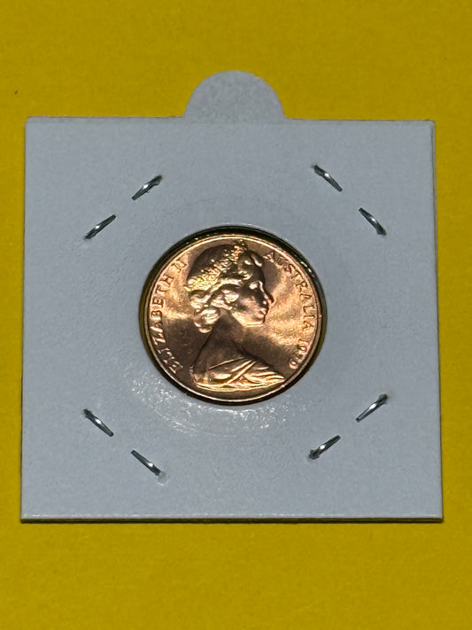 1979 2 Cent Coin - Uncirculated - Two Cent - comes in 2x2 - New Age Numismatics