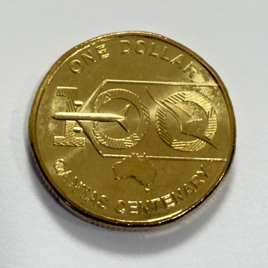 2020 $1 Qantas Coin - Uncirculated - Comes In 2x2