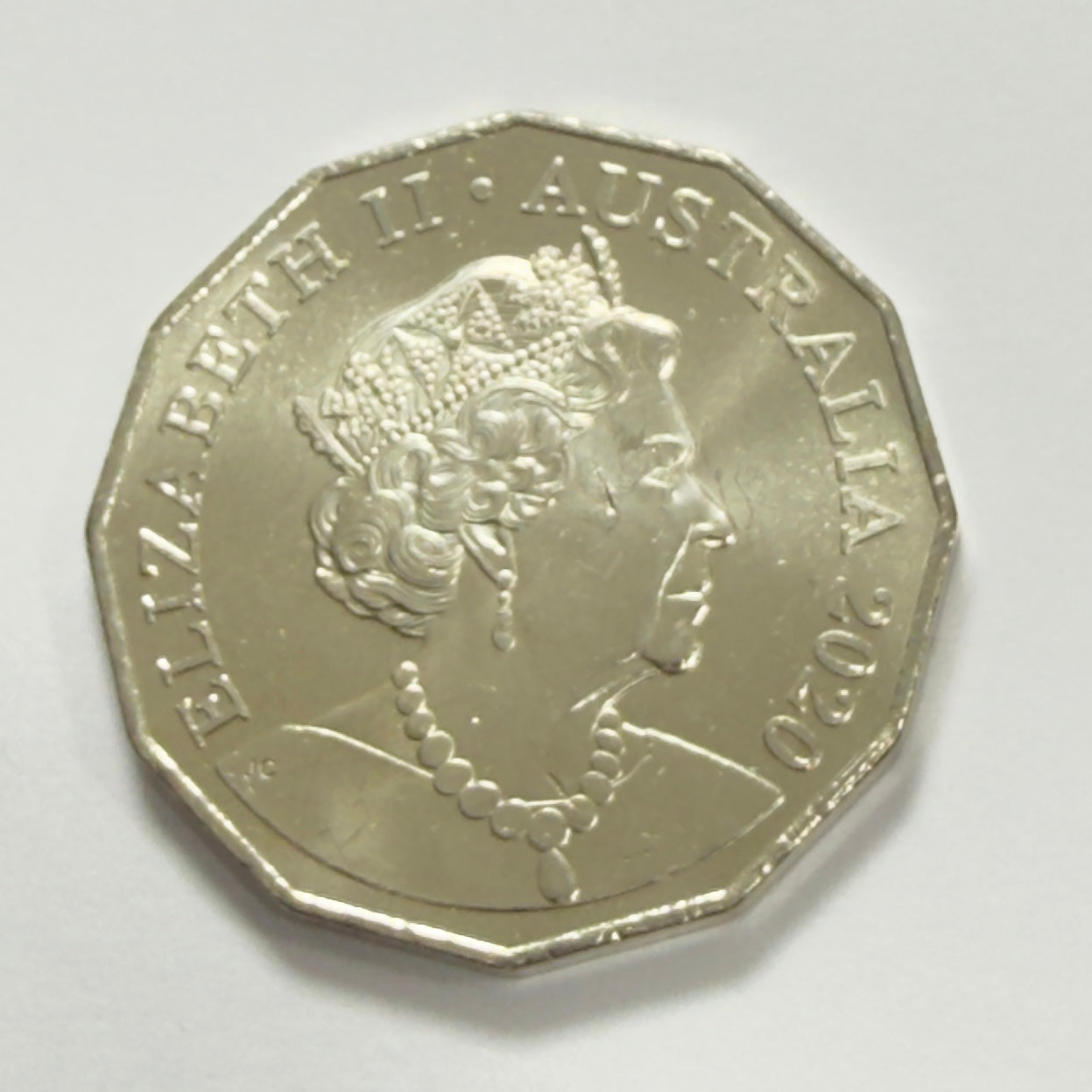 2020 50 Cent Coin - Uncirculated - Low Mintage - 1.08 Million - Comes In 2x2