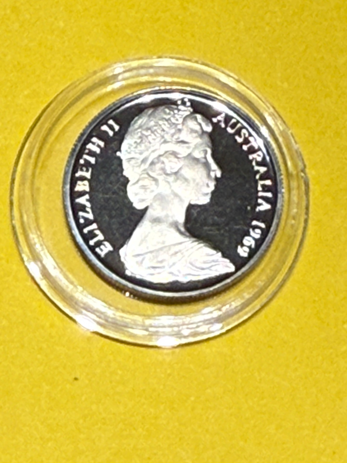 1969 5 Cent PROOF Coin - Comes in Capsule - New Age Numismatics