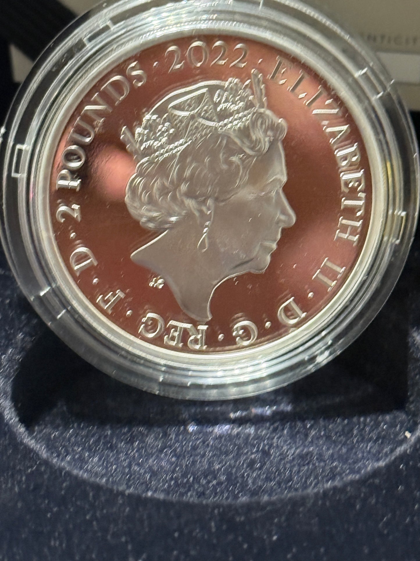 2022 UK 1 Oz Silver PROOF Colour Coin - The Rolling Stones Sixty - New Age Numismatics