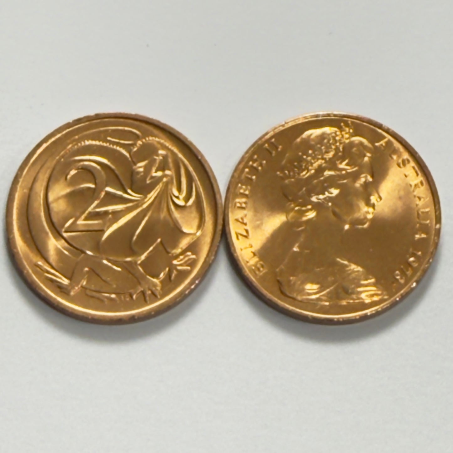 1973 2 Cent Coin - Uncirculated - Two Cent 2c - ex RAM Roll - comes in 2x2