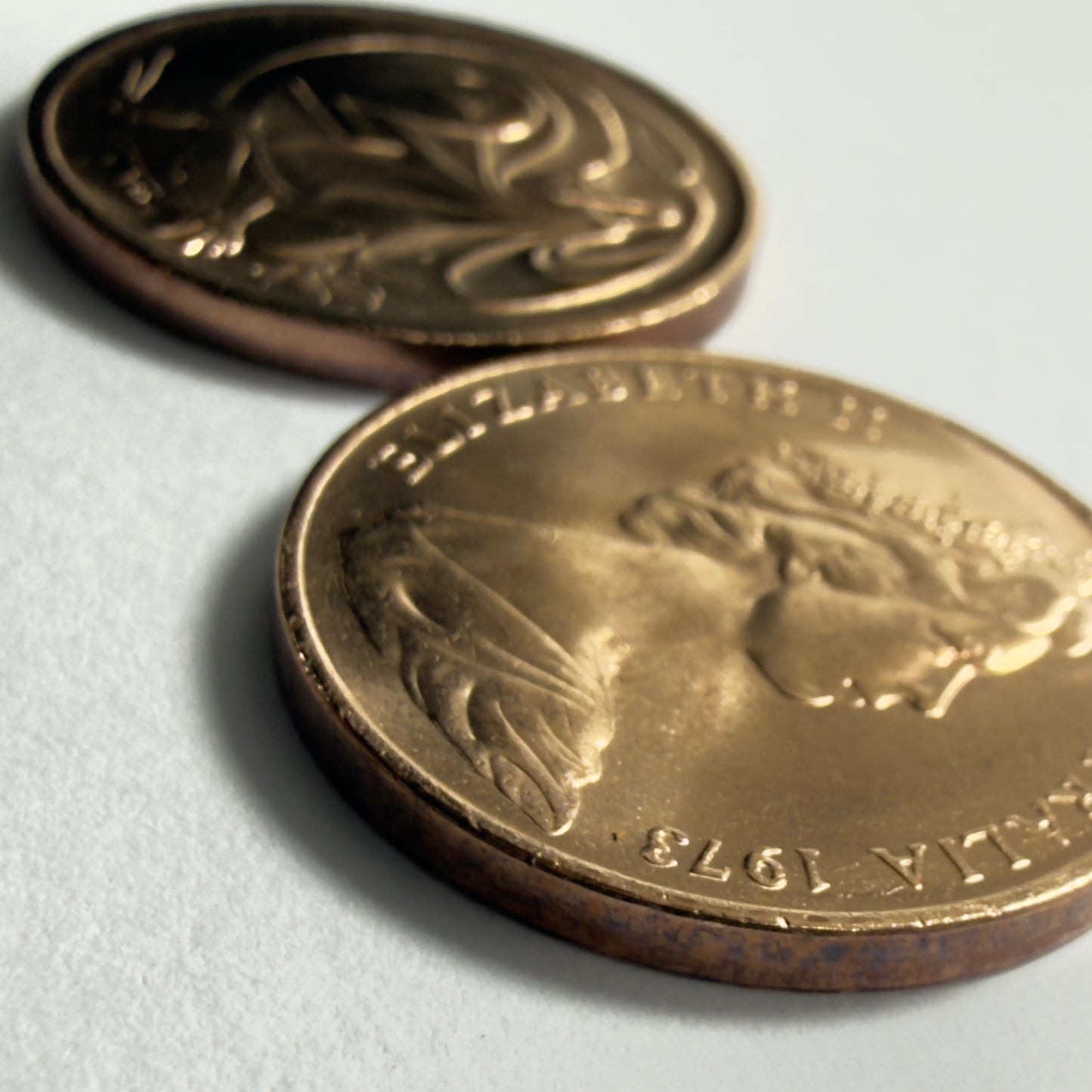 1973 2 Cent Coin - Uncirculated - Two Cent 2c - ex RAM Roll - comes in 2x2