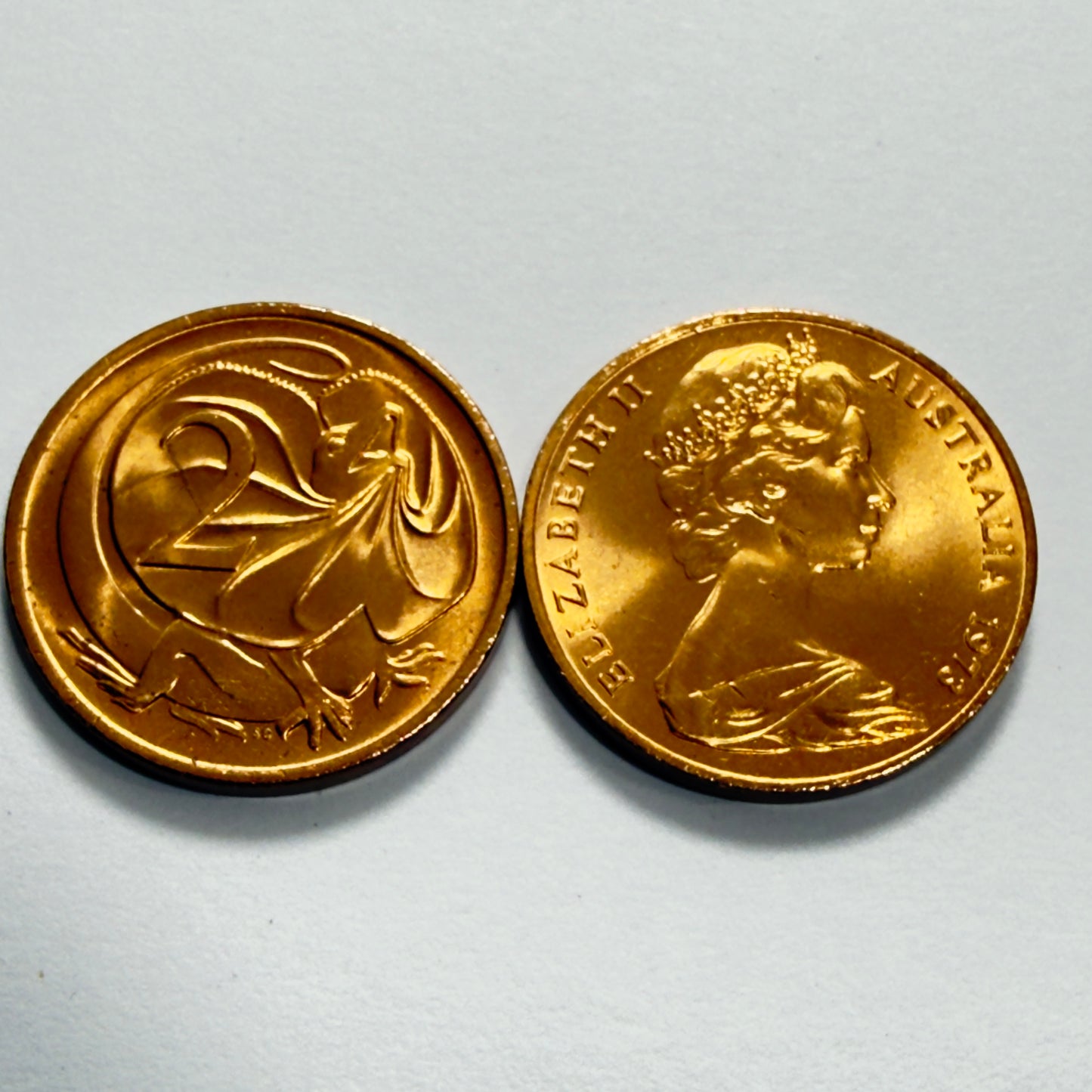 1973 2 Cent Coin - Uncirculated - Two Cent 2c - ex RAM Roll - comes in 2x2