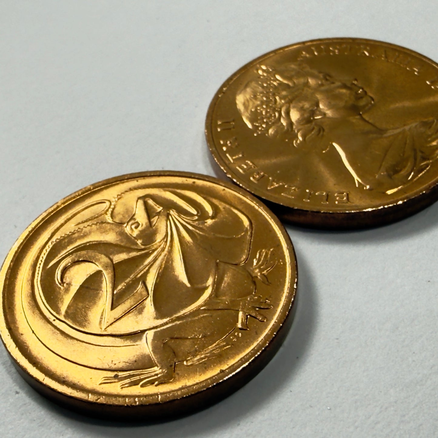 1973 2 Cent Coin - Uncirculated - Two Cent 2c - ex RAM Roll - comes in 2x2