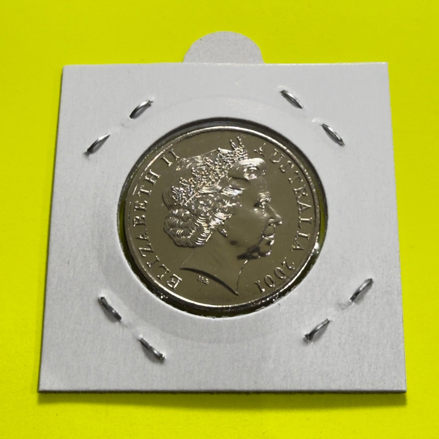 2001 20 Cent - NSW Centenary of Federation - Uncirculated - in 2x2