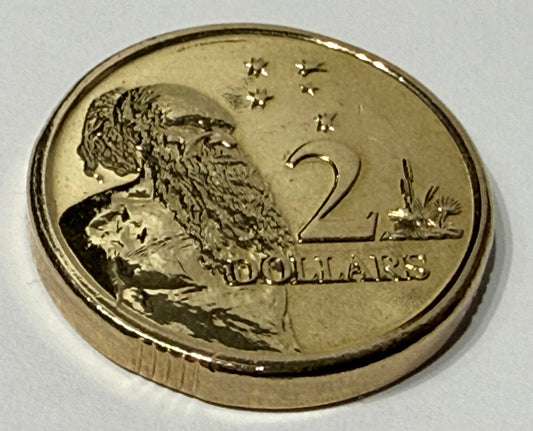 2011 $2 Elder Coin - Choice Uncirculated - Ex MINT SET - comes in 2x2