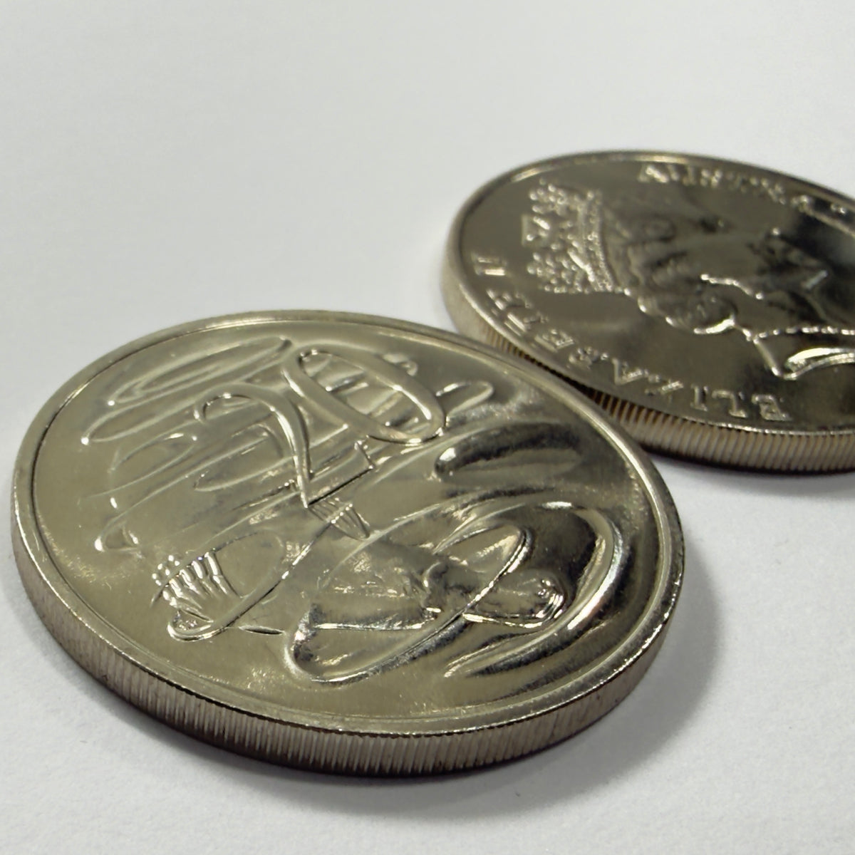 1985 20 Cent Coin - Uncirculated -  Ex Mint Set 20c - comes In 2x2
