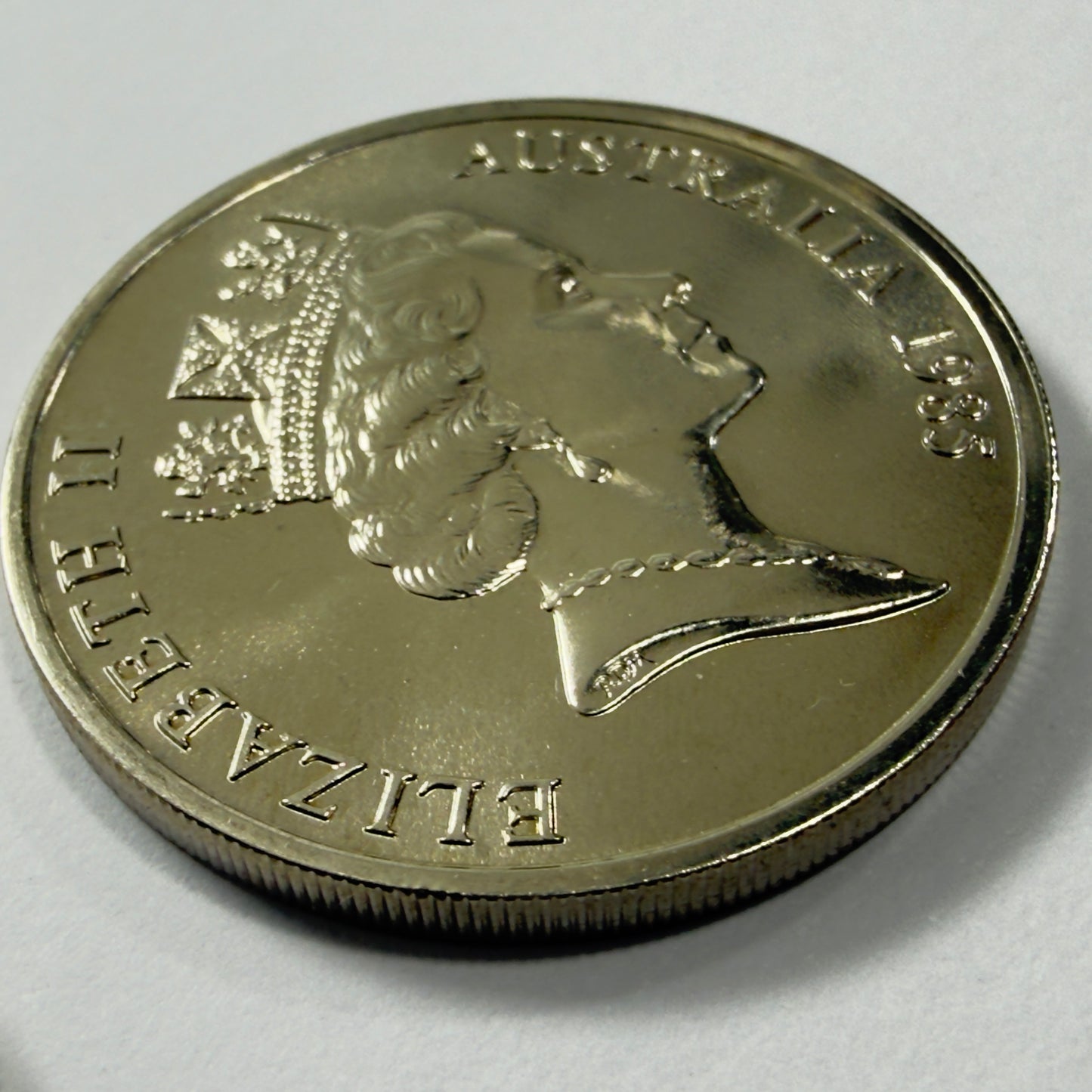 1985 20 Cent Coin - Uncirculated -  Ex Mint Set 20c - comes In 2x2