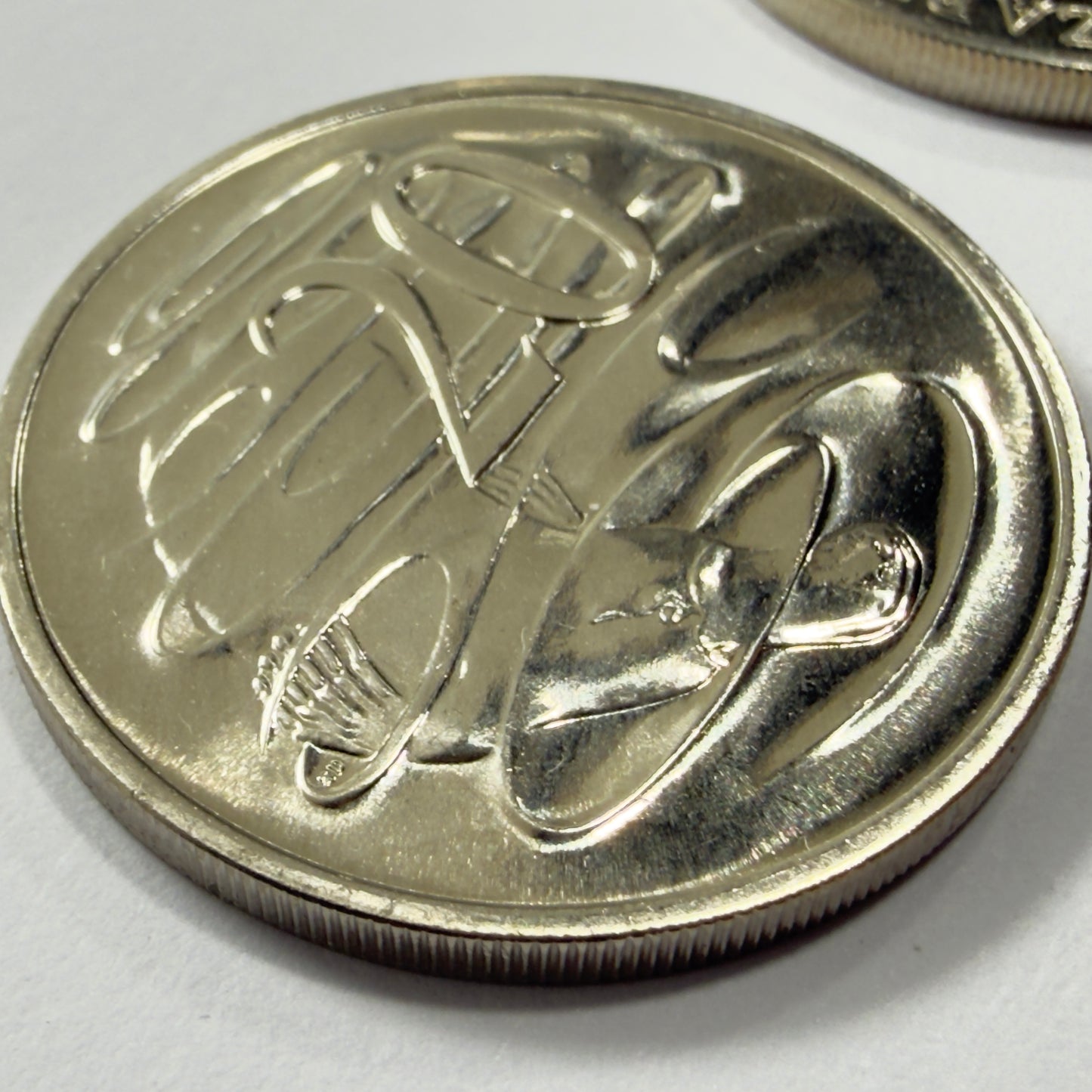1985 20 Cent Coin - Uncirculated -  Ex Mint Set 20c - comes In 2x2