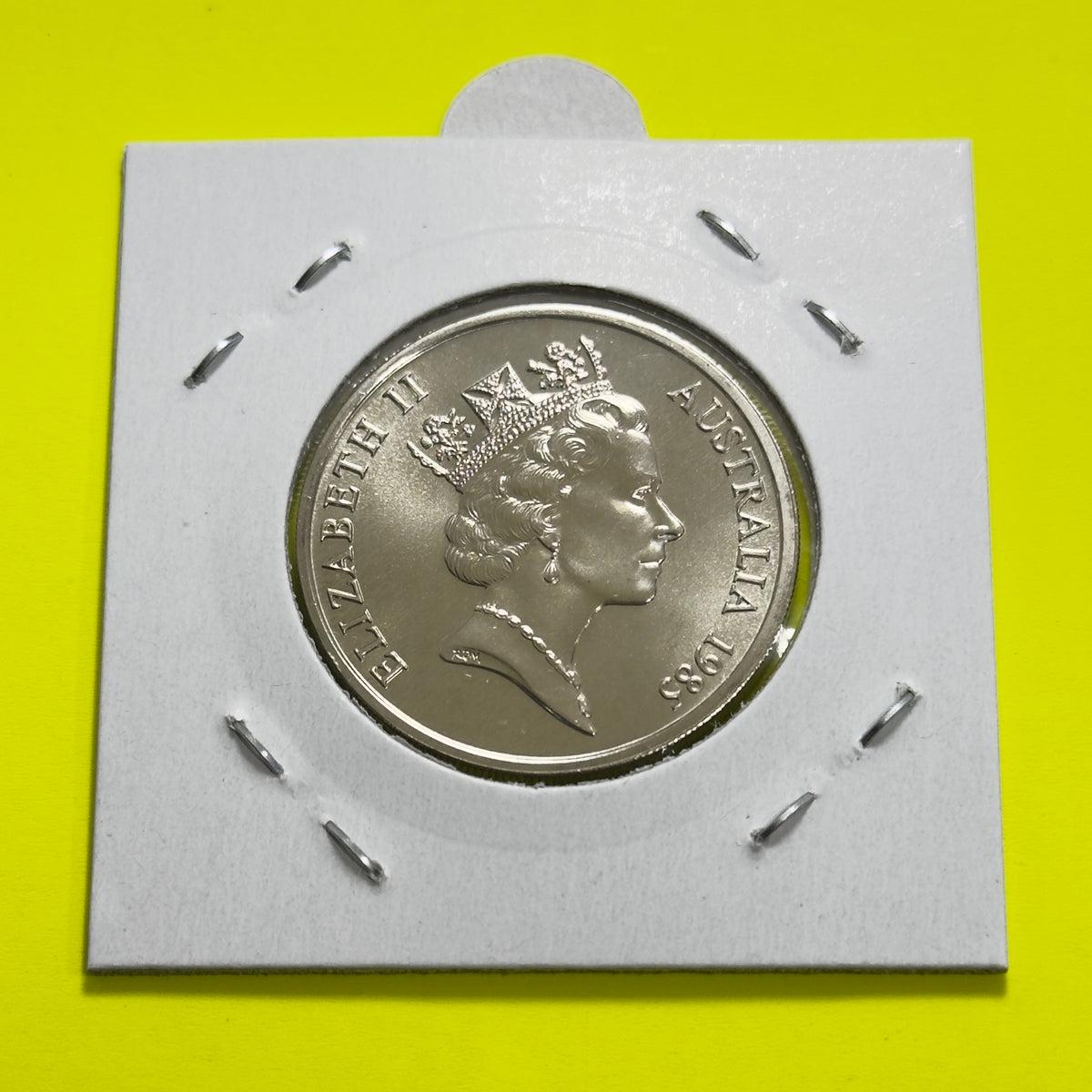 1985 20 Cent Coin - Uncirculated -  Ex Mint Set 20c - comes In 2x2