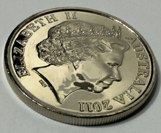 2011 10 Cent Coin - Choice Uncirculated - ex mint set LOW MINTAGE 1.75 million