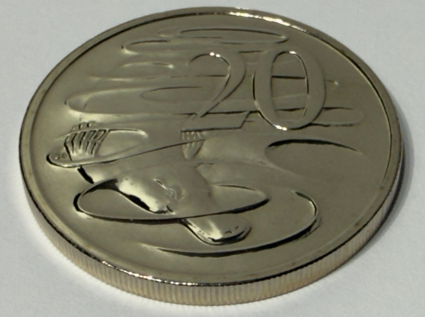 2011 20 Cent Coin - Choice Uncirculated - ex mint set - Platypus - comes in 2x2