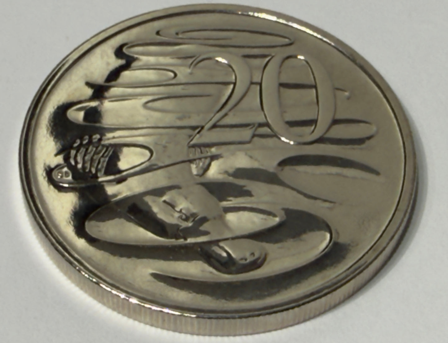 2011 20 Cent Coin - Choice Uncirculated - ex mint set - Platypus - comes in 2x2