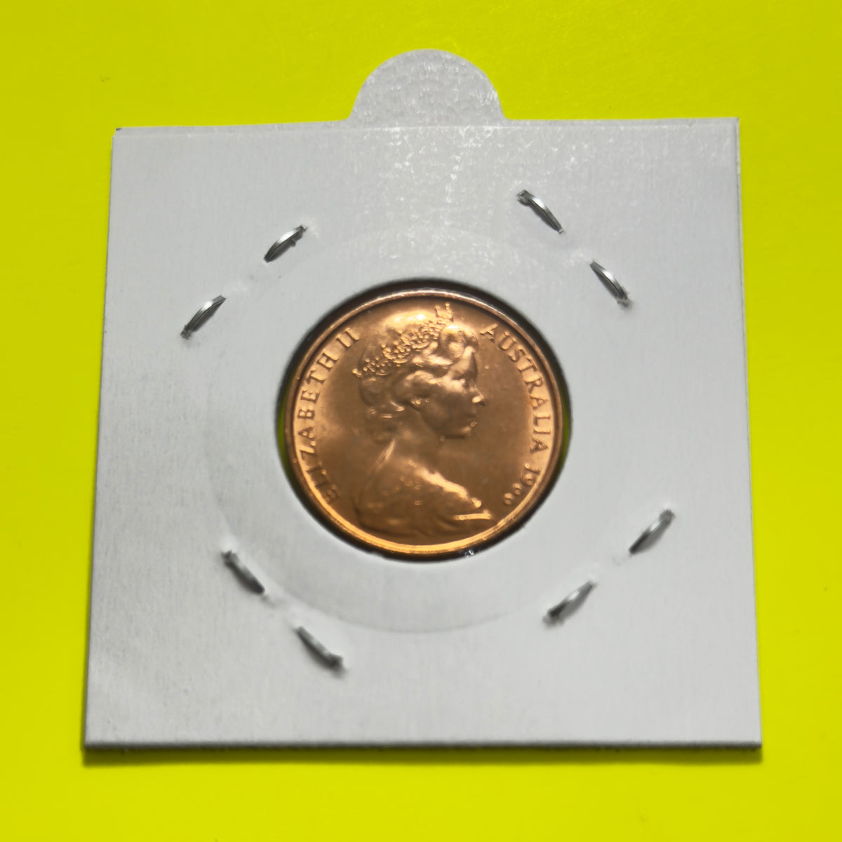 1966 2 Cent Coin - Uncirculated - Two Cent ex RAM Roll 2c - comes in 2x2