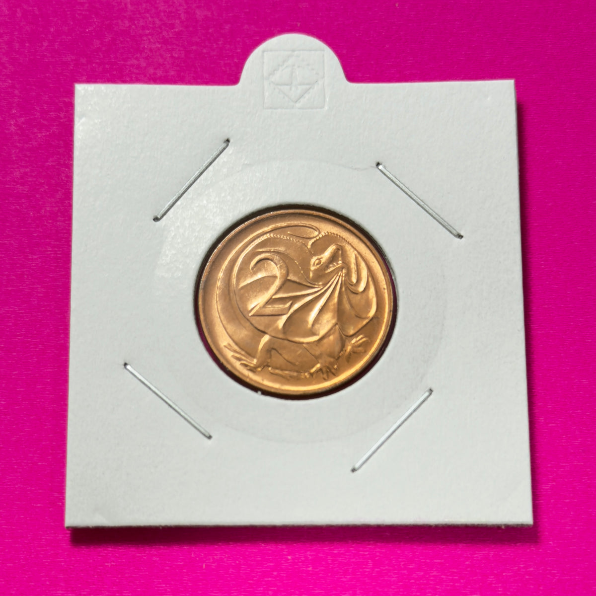 1966 2 Cent Coin - Uncirculated - Two Cent ex RAM Roll 2c - comes in 2x2
